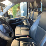 Mercedes Minivan Fleet Interior Driving NCC Isabella Stopponi
